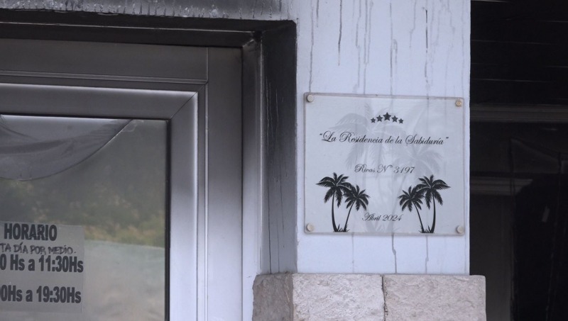 Incendio en el geri�trico: el bombero recibi� el alta